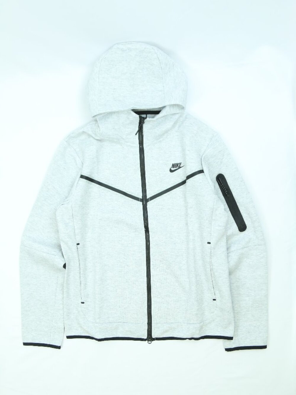 Men's Grey Nike Zip-Up Size Large